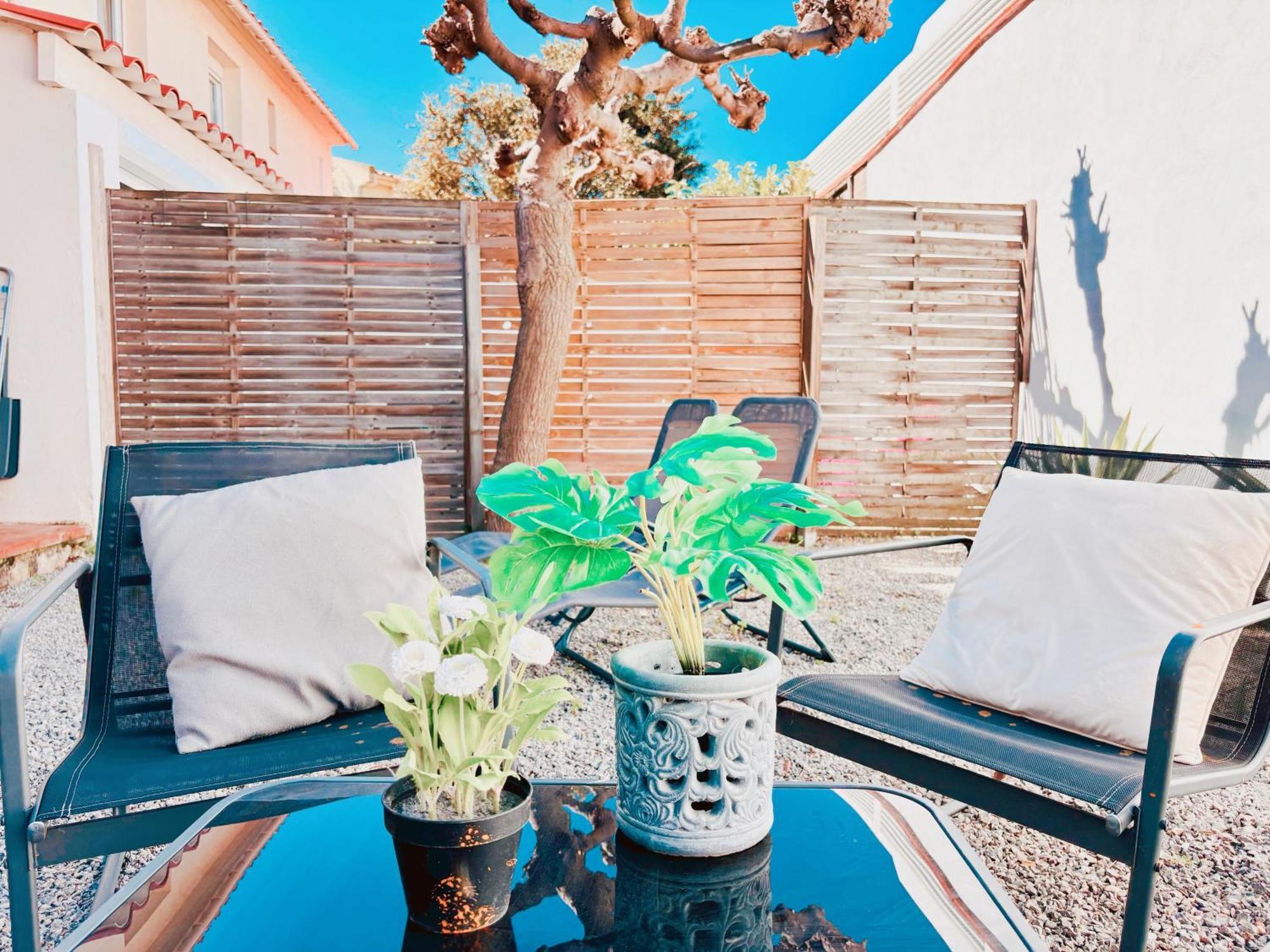 Appartement Avec Jardin Privatif A 300M De La Plage *2* Canet-en-Roussillon Exterior foto